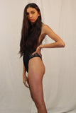 The Heiress Bodysuit - Black